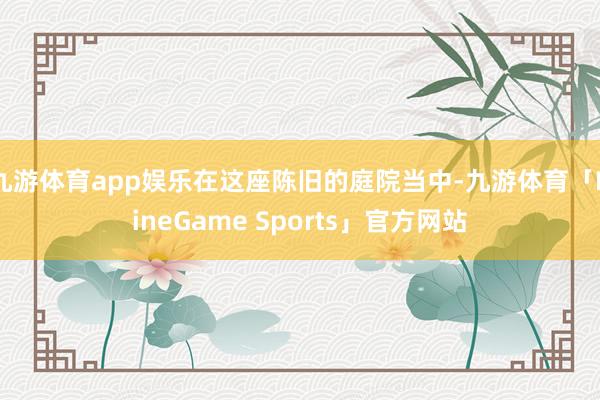 九游体育app娱乐在这座陈旧的庭院当中-九游体育「NineGame Sports」官方网站